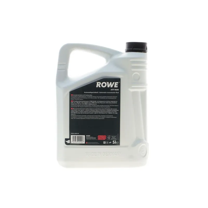 Олива HIGHTEC ATF 9600 (5L) (DEXRON VI/BMW ETL 7045 E/ETL 8072 B/MB 236.41) (червоний)