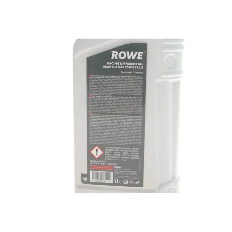Трансмісійна олива ROWE HIGHTEC RACING DIFFERENTIAL GEAR OIL LS 75W140 (1L) 25040-0010-99