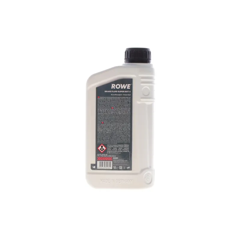 Рідина гальмівна ROWE HIGHTEC BRAKE FLUID SUPER DOT 4 (1L) 25102-0010-99