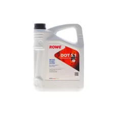 Рідина гальмівна ROWE HIGHTEC BRAKE FLUID SUPER DOT 5.1 (5л) 25104-0050-99
