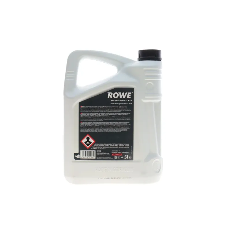 Рідина гальмівна HIGHTEC BRAKE FLUID DOT 4 LV (5L) (ABS/ESP)