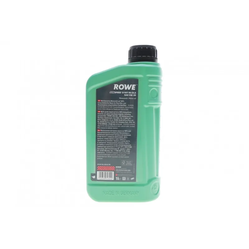 Моторна олива ROWE SUNSPEED SYNT RS DLS 5W-30 (1L) 4920118-0010-99