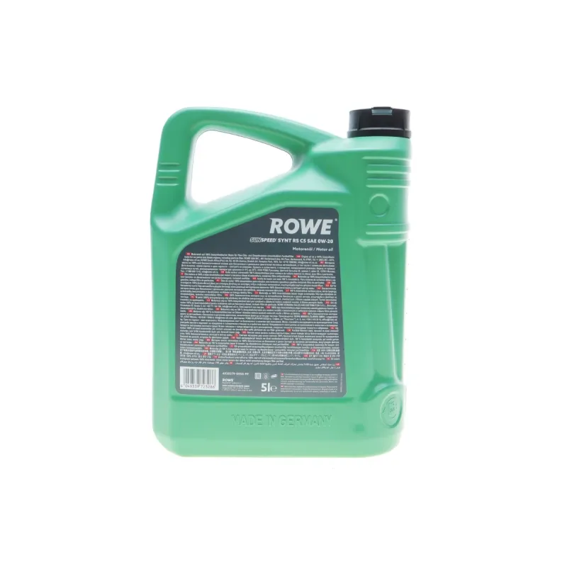 Моторна олива ROWE SUNSPEED SYNT RS C5 0W-20 (5L) 4920379-0050-99