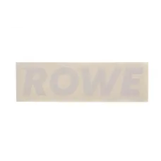 Наклейка для автомобіля ROWE, біла (110х35мм)
