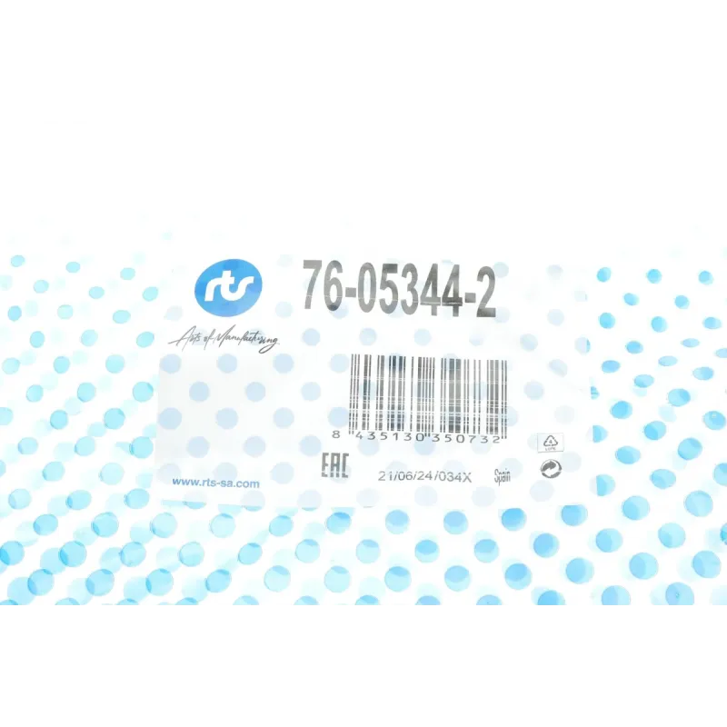 Важіль підвіски нижній RTS 76-05344-2 для Skoda Yeti, VW Caddy III/IV