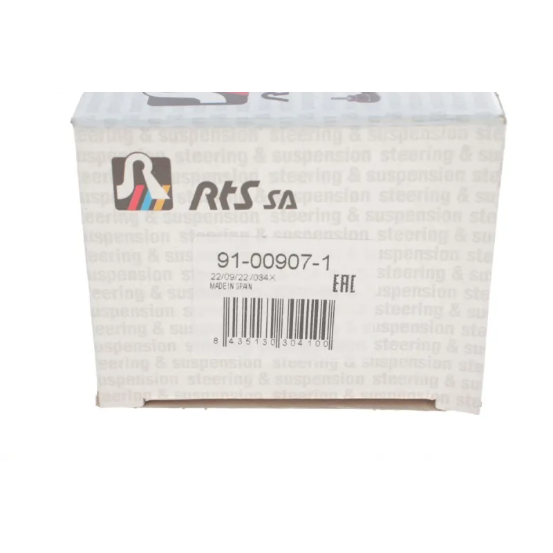 Наконечник рульової тяги RTS 91-00907-1 (R) для Audi A3, Skoda Octavia, VW Golf IV (L=75mm)
