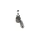 Наконечник рульової тяги лівий RTS 91-05307-2 для Skoda Fabia II 2006-2014, Rapid 2012-2019, VW Polo 2009-