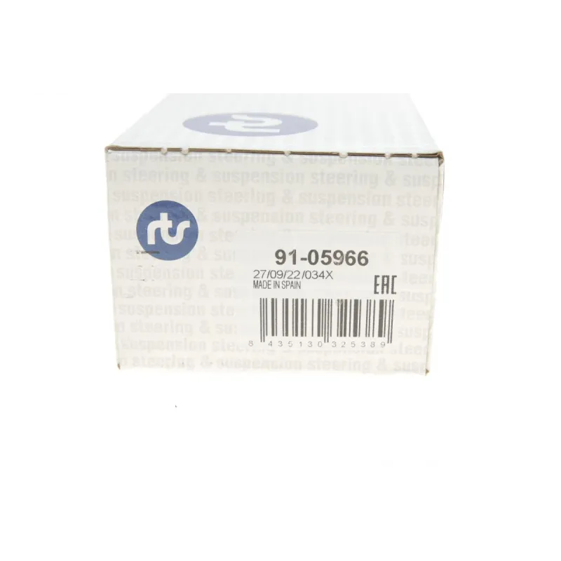 Наконечник рульової тяги RTS 91-05966 для Audi A4 B5/B6, VW Passat B5/B6, Skoda Superb I, лівий, M14x1,5