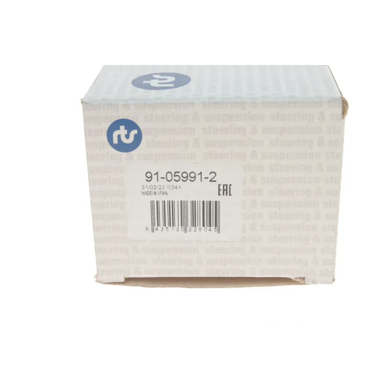 Наконечник рульової тяги лівий RTS 91-05991-2 для Audi A3, Seat Leon, VW Golf V/VI 2003-2012 M16x1,5