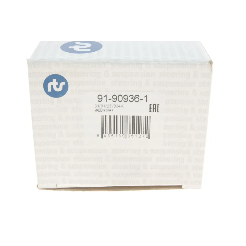Наконечник рульової тяги правий RTS 91-90936-1 для Audi A3, Seat Leon, Skoda Octavia, VW Passat