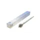 Тяга рульова RTS 92-00732 для Peugeot 206 (2A/C) 1998-2005, передня вісь ліворуч, M14x1,5