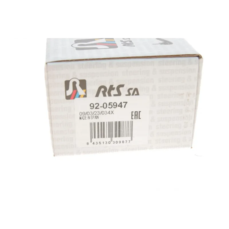 Тяга рульова RTS 92-05947 ліва передня для Audi A4 B5, A6 C5, VW Passat B5, Skoda Superb 128мм