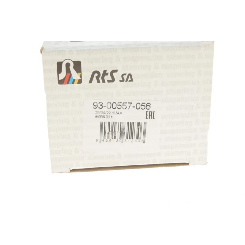 Опора кульова RTS 93-00557-056 передня нижня для Citroen Berlingo, Peugeot Partner 1996-2008, d=16мм