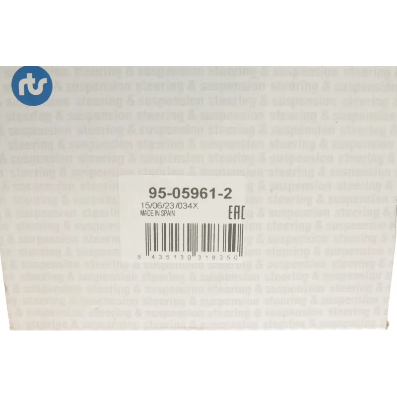 Важіль підвіски RTS 95-05961-2 передній нижній для Audi A6 C4 1994-1997, Audi 100 C4 1990-1994
