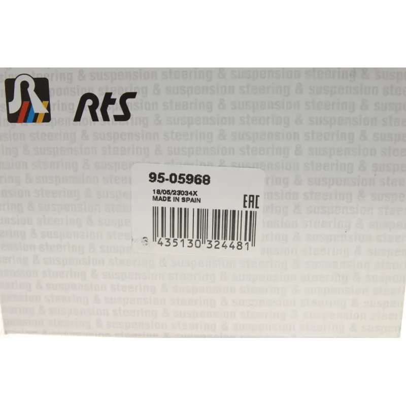 Важіль підвіски передній лівий RTS 95-05968 для Audi A4 B6/B7, VW Passat B5/B6, Seat Exeo, 364.2 мм