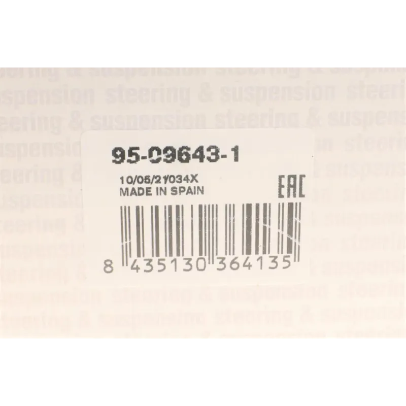 Важіль підвіски задній RTS 95-09643-1 для BMW X5 (E53) 2000-2006, M14x1,5