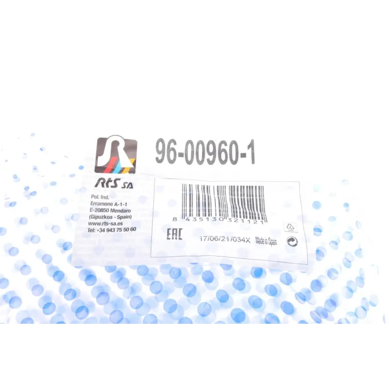 Важіль підвіски RTS 96-00960-1 (знизу, з кульовою) для Audi A3, VW Golf IV, Skoda Octavia
