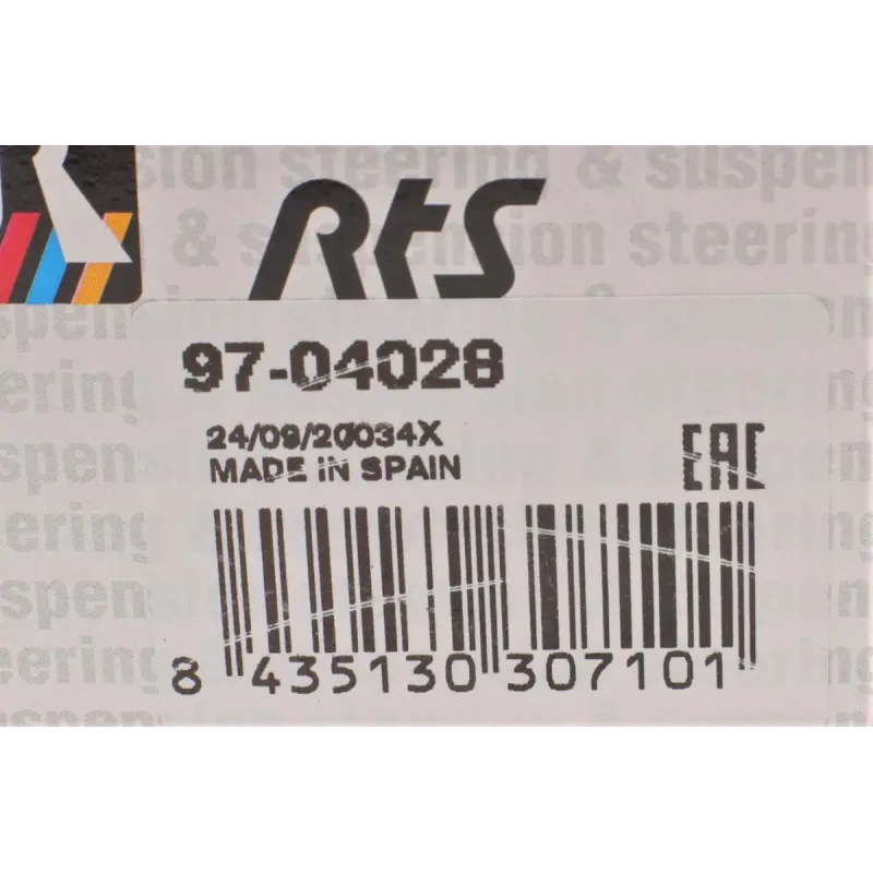 Тяга стабілізатора переднього RTS 97-04028 для Toyota Yaris, Probox (L=97.5mm)
