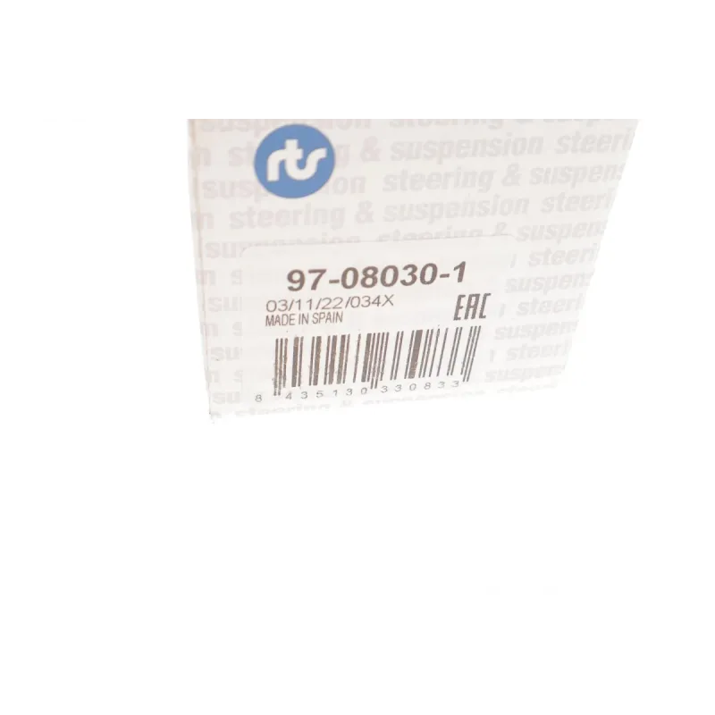 Тяга стабілізатора права RTS 97-08030-1 для Mazda 6 GG 2002-2007, M10x1,25