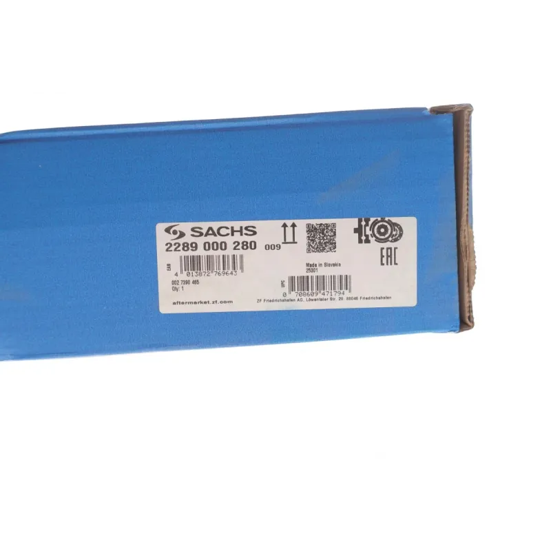 Комплект зчеплення з демпфером SACHS 2289 000 280 для VW Caddy, Audi A3, Seat Leon