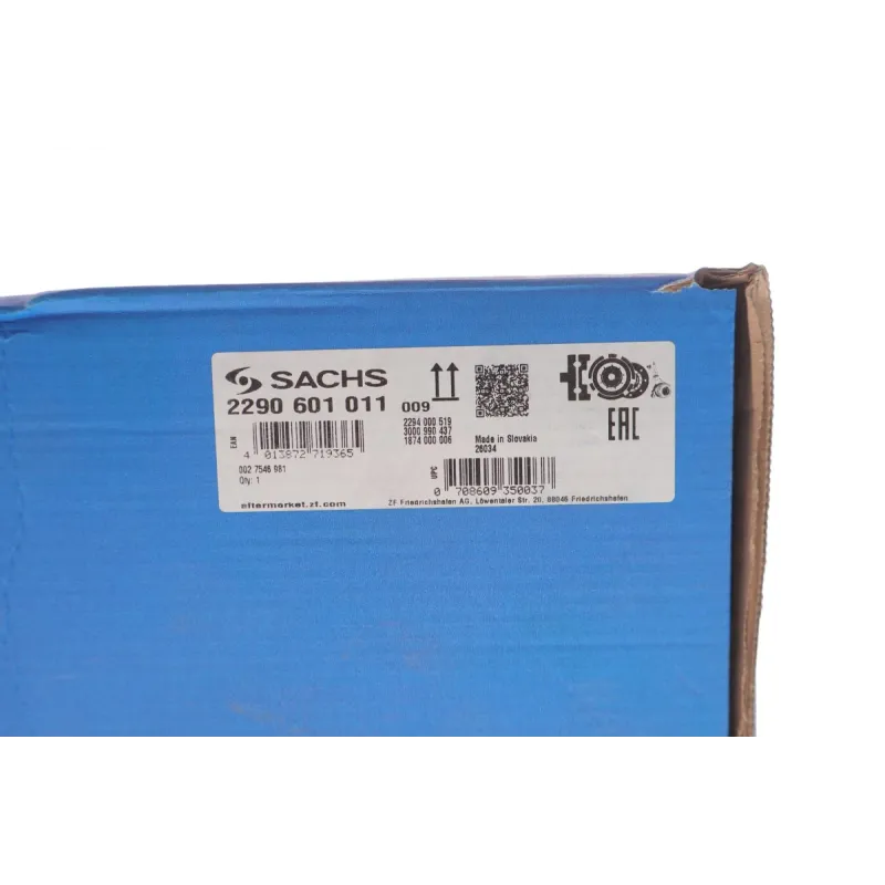 Комплект зчеплення SACHS 2290 601 011 для Mercedes-Benz Sprinter 208-616 CDI 2000-2006
