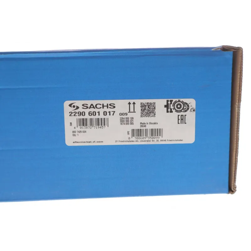 Демпфер + комплект зчеплення Ford Focus 1.6 TDCi 03-12 (d=240mm)