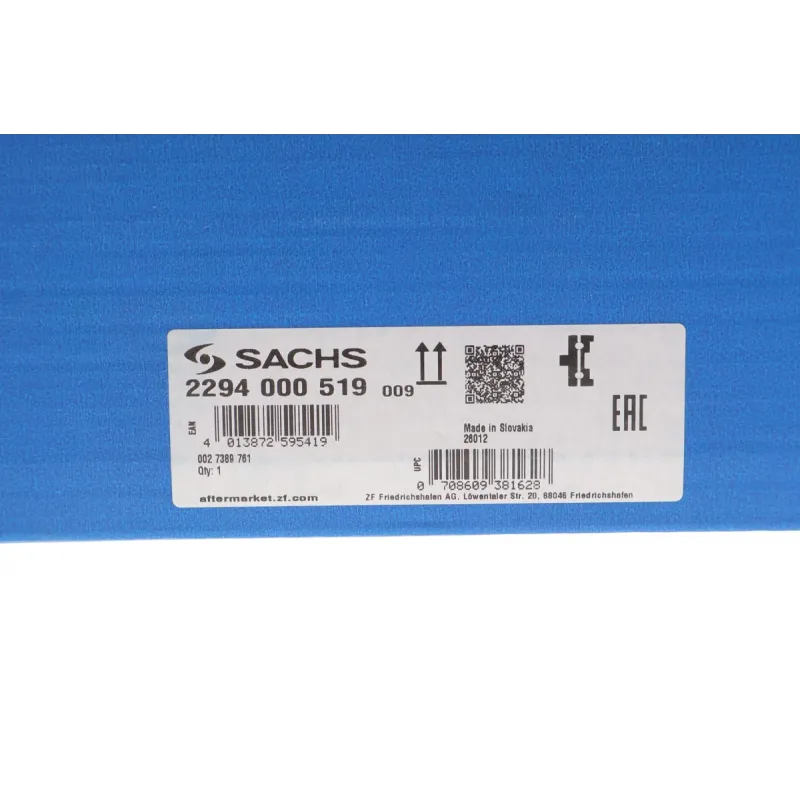 Демпфер зчеплення MB Sprinter (OM611/612) 2.2-2.7CDI, d=240mm