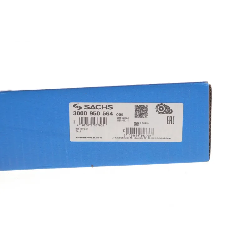 Комплект зчеплення SACHS 3000 950 564 для Hyundai Elantra/i30, Kia Cerato 1.6 CRDi (d=240mm) (+вижимний)