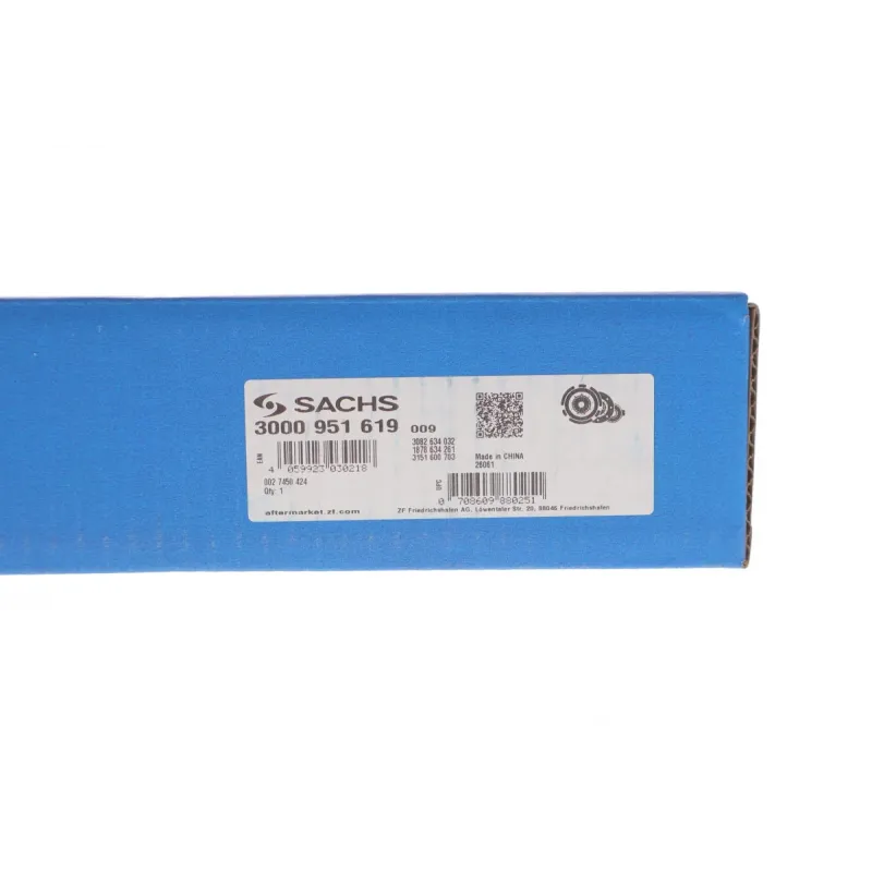 Комплект зчеплення SACHS 3000 951 619 для Fiat Scudo 2.0 JTD 2000-2006 (d=228mm, z=18) + вижимний