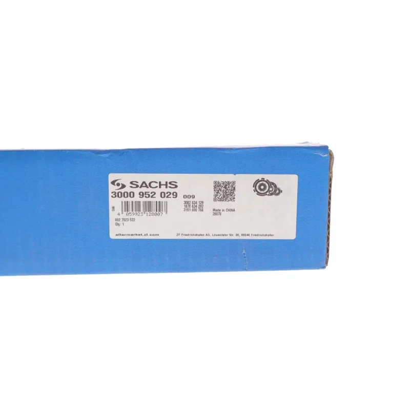 Комплект зчеплення SACHS 3000 952 029 для Fiat Doblo, Alfa Romeo Mito, Lancia Musa 1.3JTD (d=215mm)