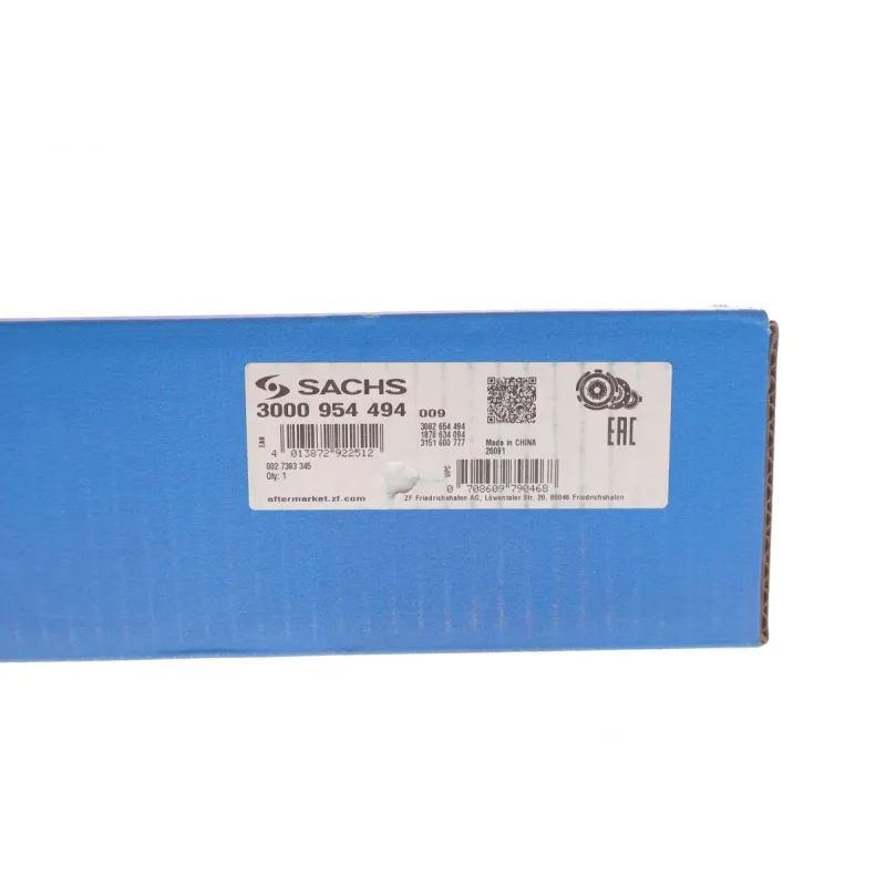 Комплект зчеплення SACHS 3000 954 494 для Hyundai Tucson, Kia Sportage 2.0 (d=235mm, z=20)