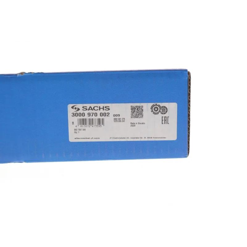 Комплект зчеплення SACHS 3000 970 002 для Ford Focus II, Mazda 3, 1.6 TDCi, d=240mm, z=23
