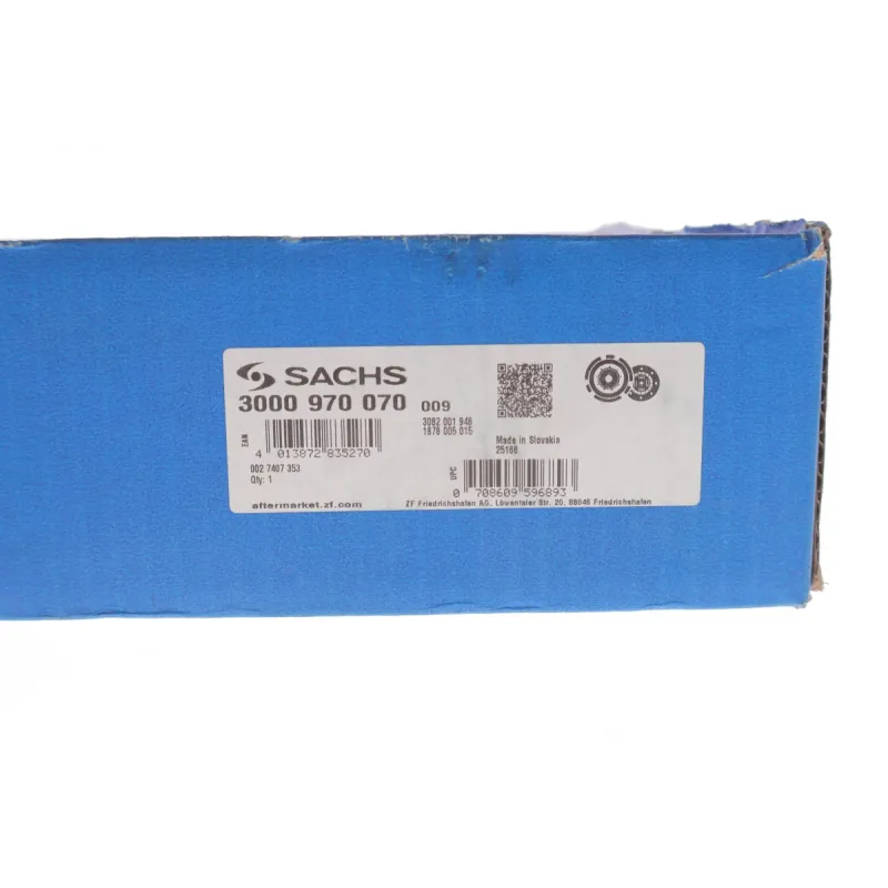 Комплект зчеплення SACHS 3000 970 070 для VW Sharan/Tiguan 2.0 TDI (d=240mm)