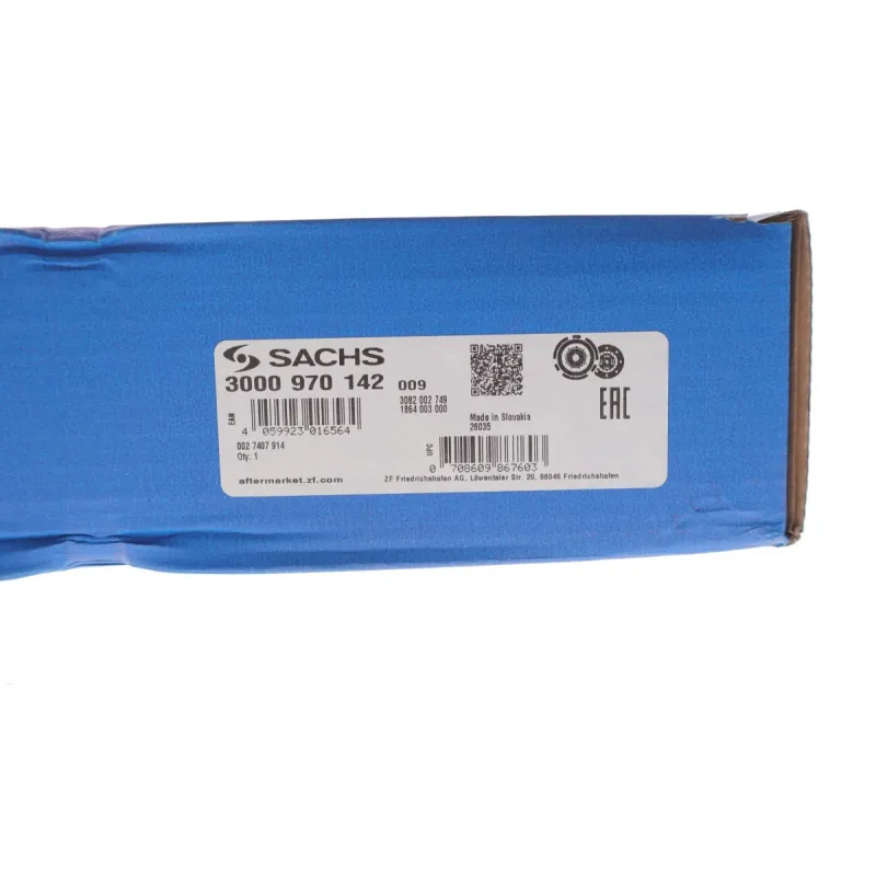 Комплект зчеплення SACHS 3000 970 142 для Mercedes-Benz Sprinter 907/910 2.2/3.0 CDI (2018-) d=260mm