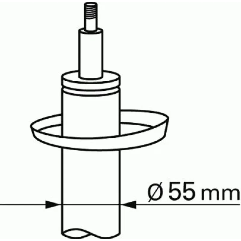 Амортизатор (передній) VW Golf V/VI 07-13
