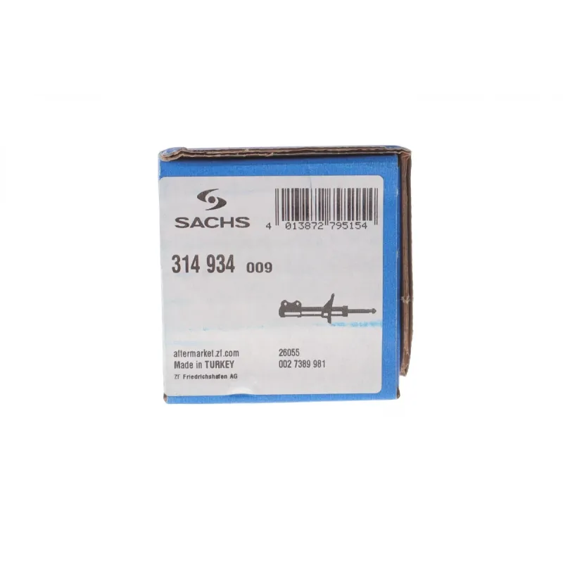 Амортизатор задній SACHS 314 934 для Citroen C4 Picasso/Grand Picasso, DS5, Peugeot 5008