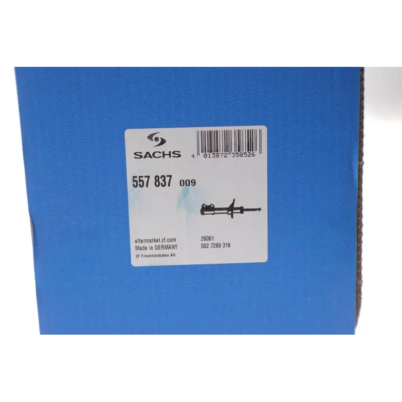 Амортизатор передній SACHS 557 837 для Volkswagen Passat B5, Audi A4 B5, Audi A6 C5