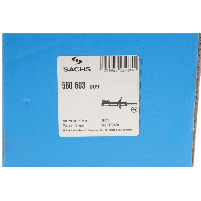 Амортизатор передній лівий SACHS 560 603 для BMW 1 (E81/E87) 2004-2013