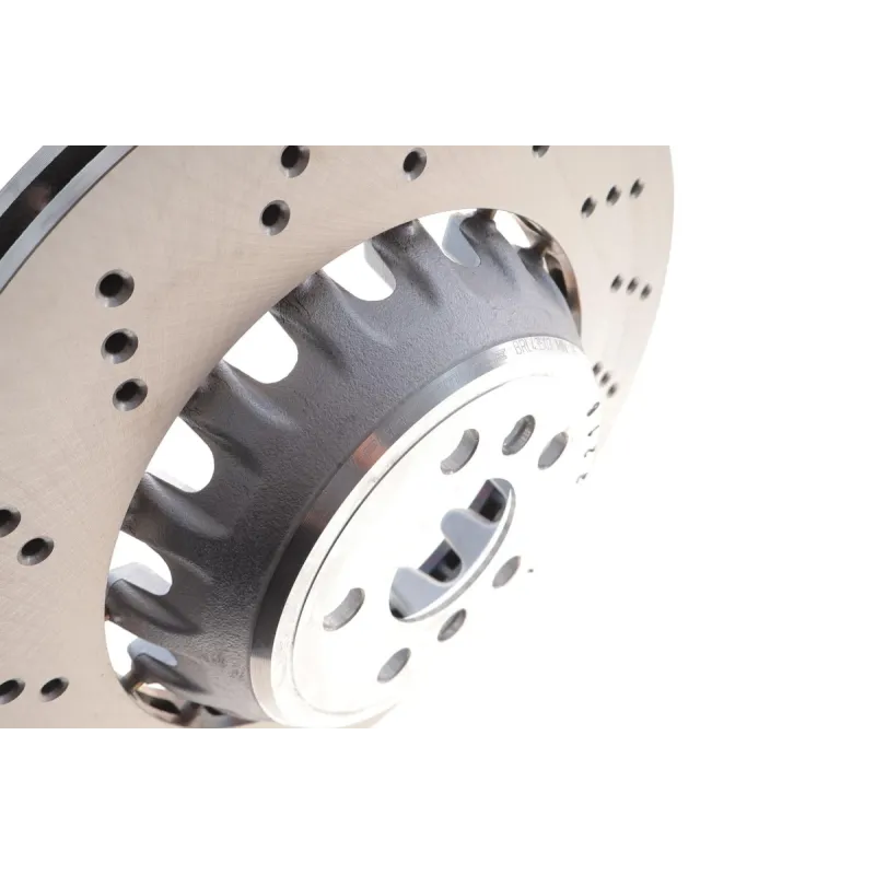 Диск гальмівний (задній) BMW X3 (FG01/F97) 19-/X4 (G02/F98) 3.0 M (S58) 19-(370x24) (L) (з покрит.) (вентил.) (з отворами)