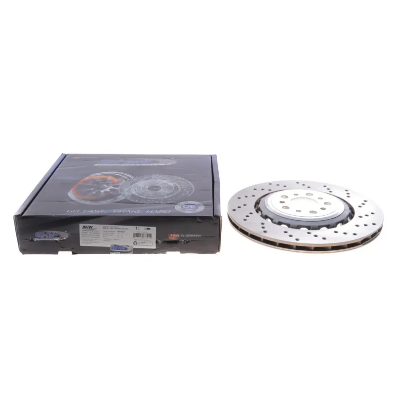 Диск гальмівний (задній) BMW M3 (G20/G80) 20-/M4 (G22/G82) 20- (370x24) (R) (з покрит.) (вентил.)