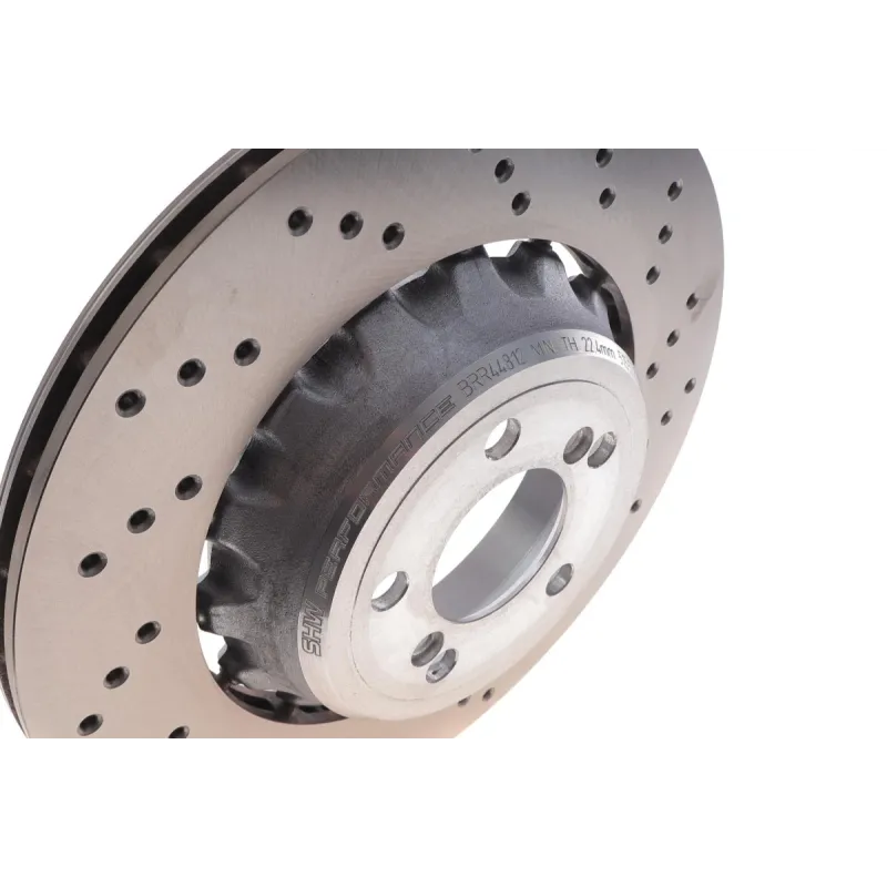 Диск гальмівний задній SHW PERFORMANCE BRR44812 для BMW M3 (F80) M4 (F82/F83) 2014-2020 (370x24 мм)