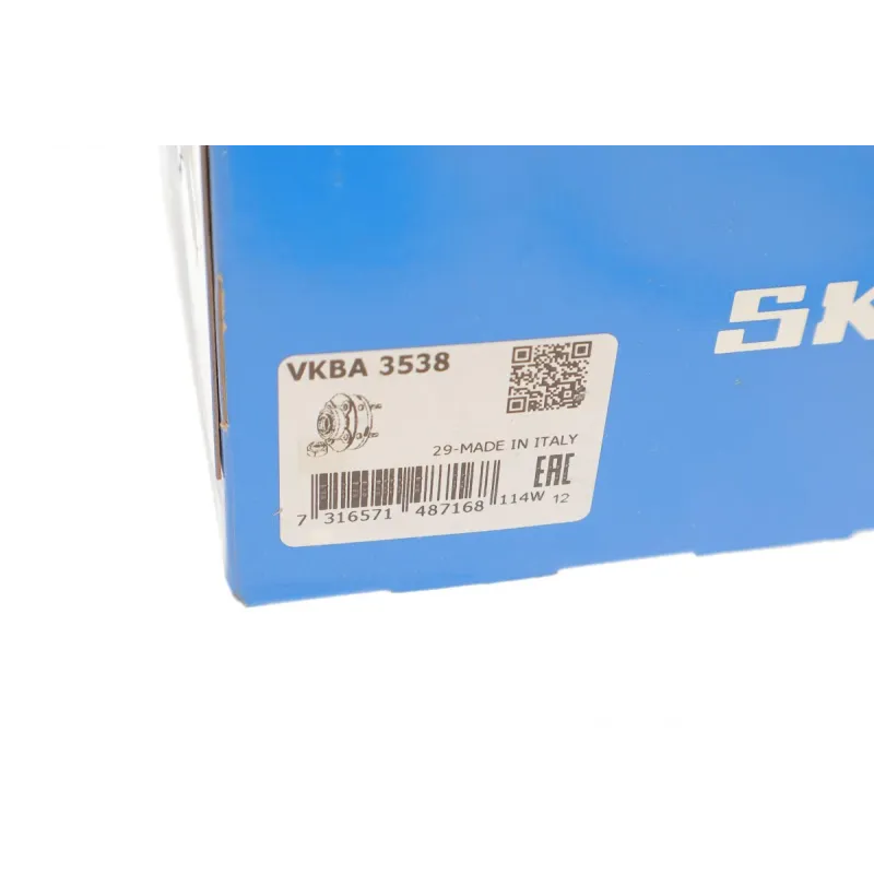 Підшипник маточини передній SKF VKBA 3538 для Fiat Fiorino, Citroen Nemo, Peugeot Bipper 2008-, 35x72x33 мм (+ABS)
