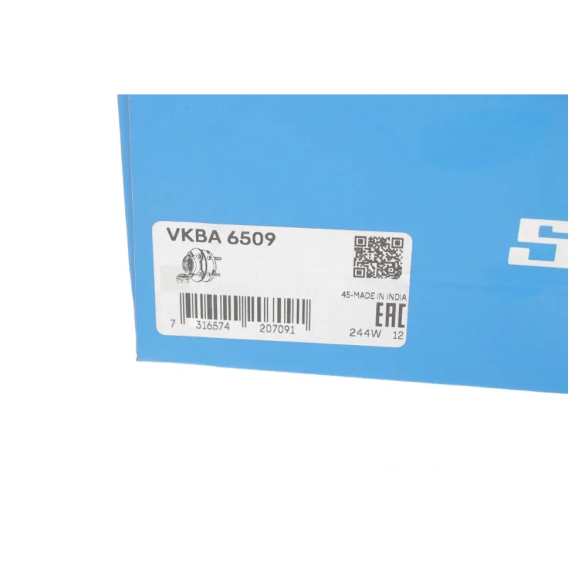 Підшипник маточини передній SKF VKBA 6509 для Mercedes-Benz A-Class W169/B-Class W245 2004-2012 з ABS