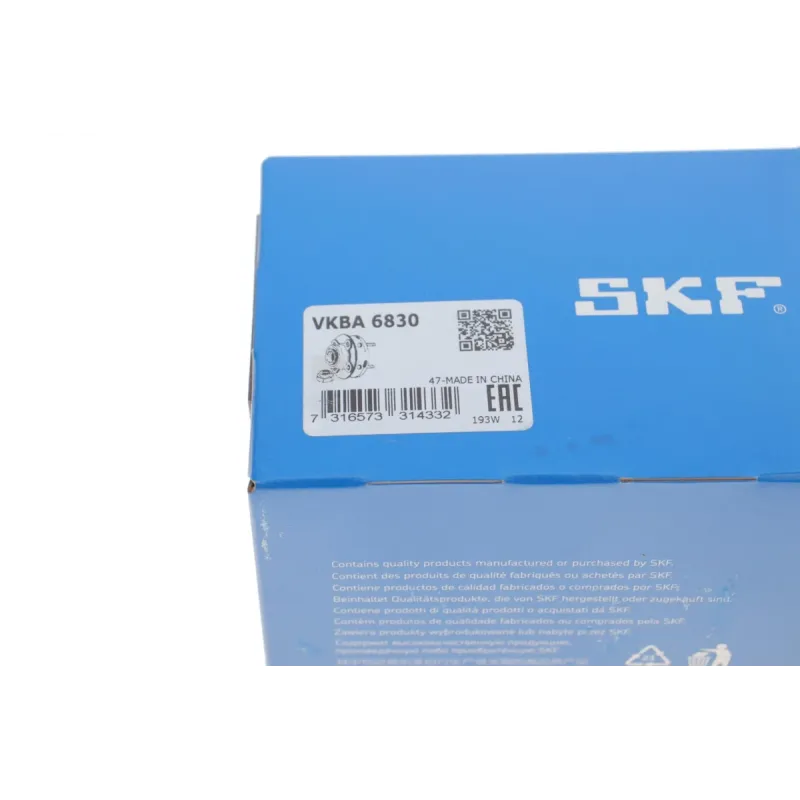 Підшипник маточини передній SKF VKBA 6830 для Honda Civic VIII, CR-V II, EDIX (ABS) 45x84x40/42 мм