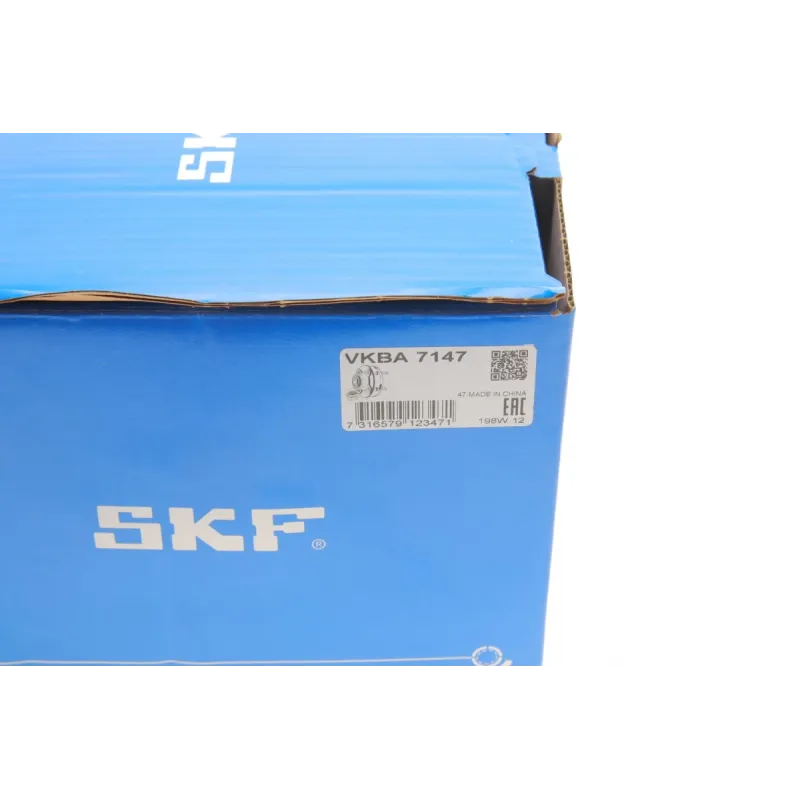 Підшипник маточини передній SKF VKBA 7147 для Jeep Wrangler III (JK) 2.8D/3.6/3.8 2007-2011, 33x162 мм