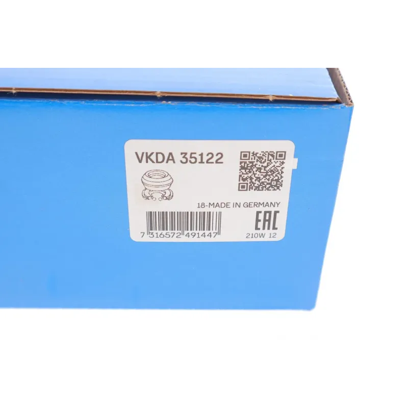 Подушка амортизатора переднього SKF VKDA 35122 з підшипником для Audi A3, Skoda Octavia II, VW Golf V-VI