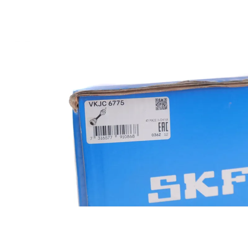 Піввісь передня SKF VKJC 6775 для Volkswagen Multivan T6 2.0 TDI 2015-н.в. (38x26x861 мм)