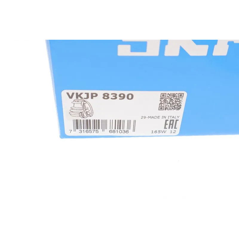 Пильник ШРКШ внутрішній SKF VKJP 8390 для Nissan Qashqai J10 2007-2013, 25.5x76.5x89 мм