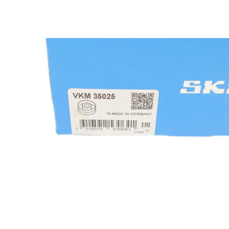 Ролик генератора SKF VKM 35025 (паразитний) 76x26 мм для Opel Combo, Astra G, Corsa C