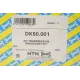 Піввісь задня ліва SNR DK50.001 для BMW 3 (F30/F80) 2011-2018, 773 мм